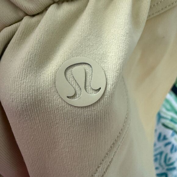 Lululemon Stretch High Rise Women's Jogger Pant Finch Yellow Size 4 Workout - Picture 4 of 6